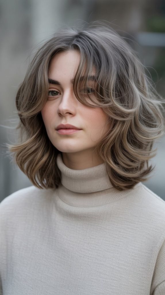 17. Jellyfish Cut with Side-Swept Elements