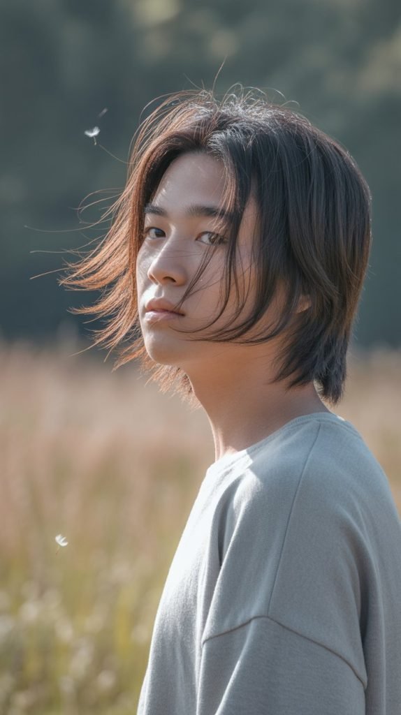 Long Hair with Wispy Ends