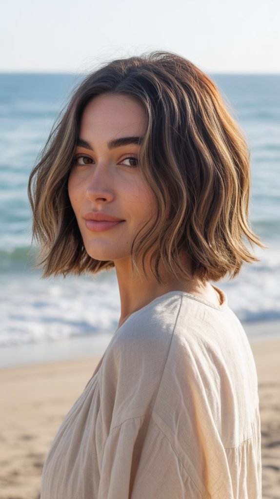 Textured Lob (Long Bob)