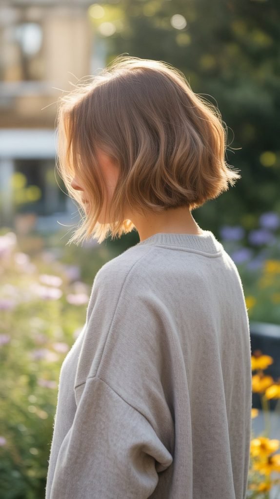 Casual Bob Back View