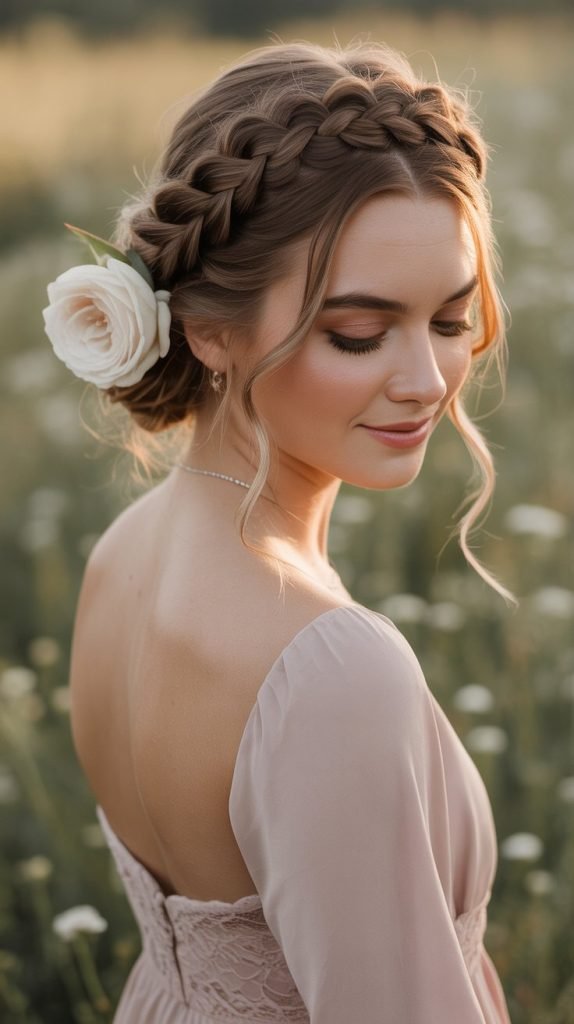 Braided Halo with Twisted Ends