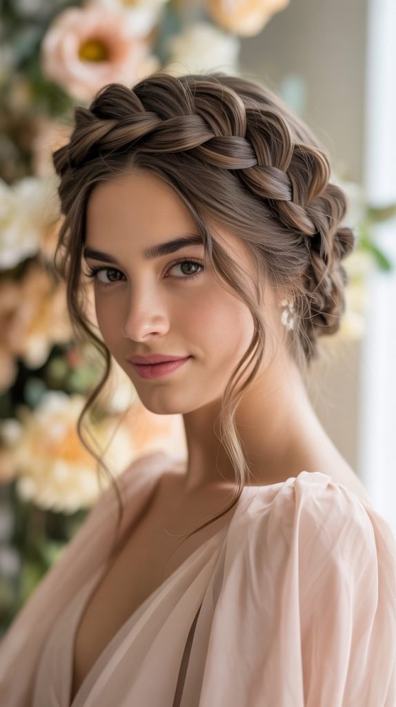 Textured Crown Braid