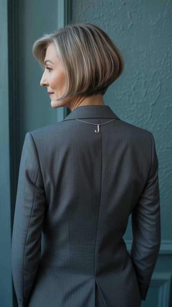 Angled Bob with Graduation