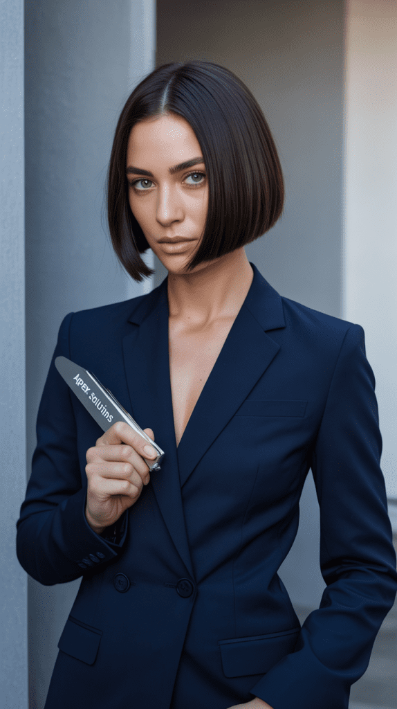 Sleek French Bob
