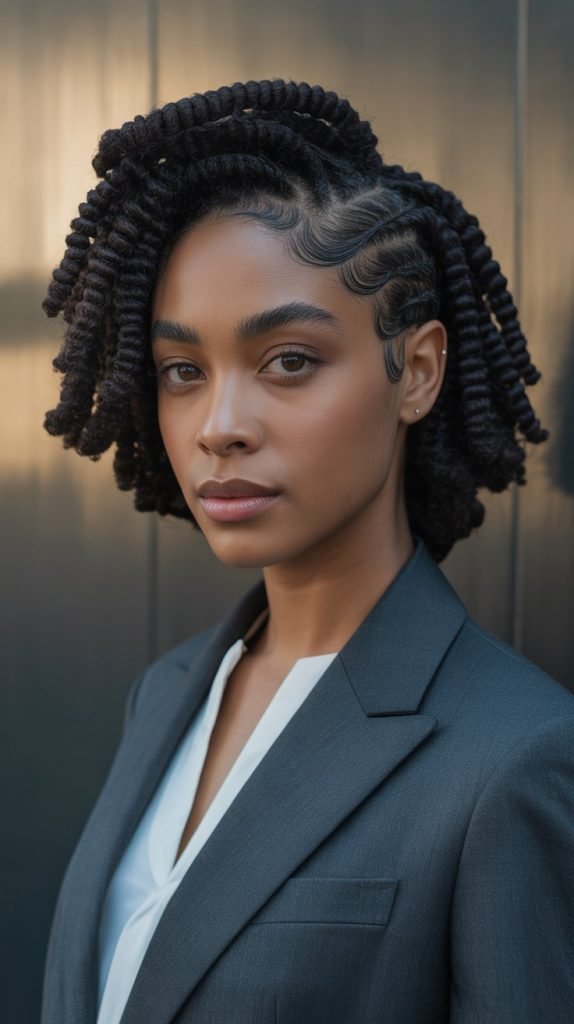 Tight Coils with Tapered Sides