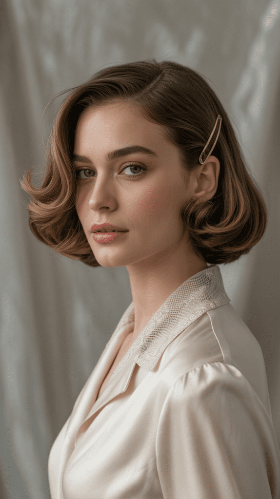 Timeless French Bob with Classic Sophistication