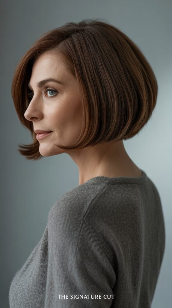 22. Bob with Graduated Neckline