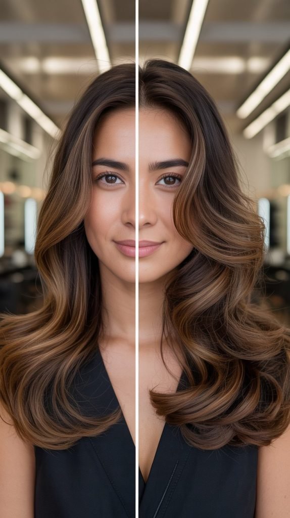 . Mocha Swirl Lowlights