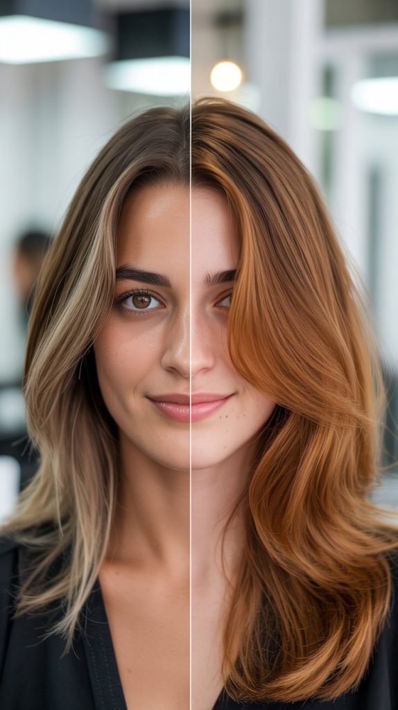  Dark Caramel Lowlights