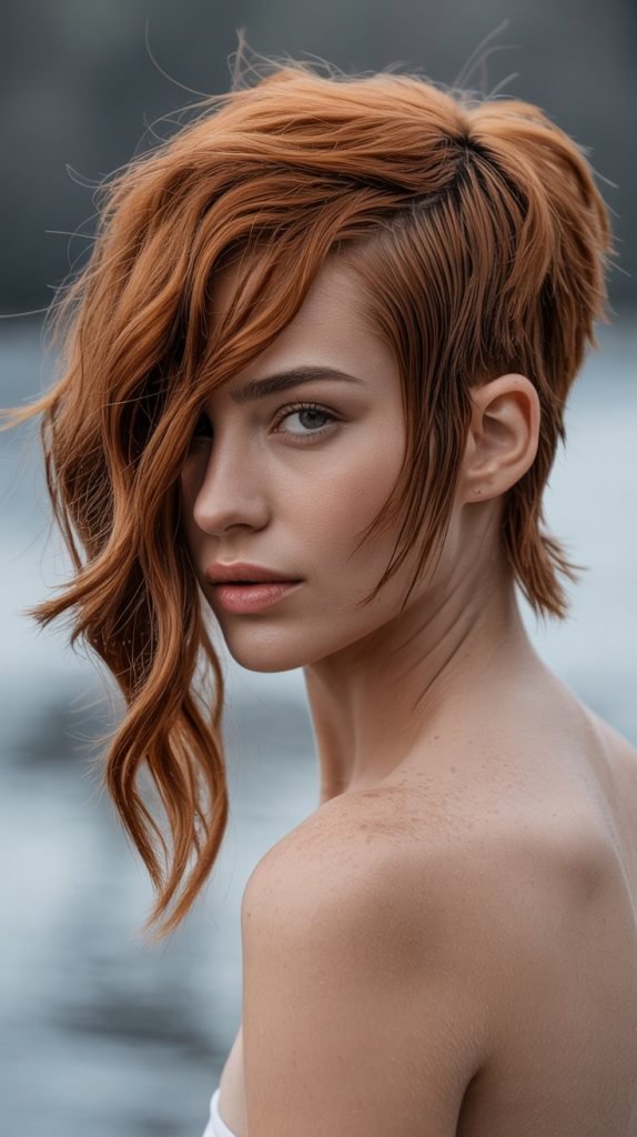 Asymmetrical Jellyfish Haircut