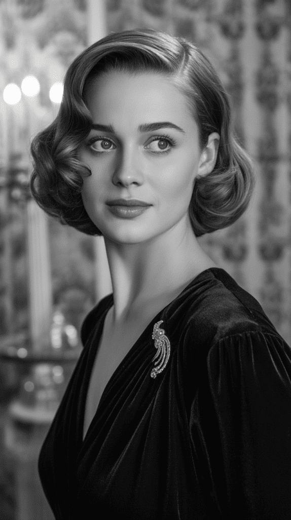 Vintage-Inspired French Bob