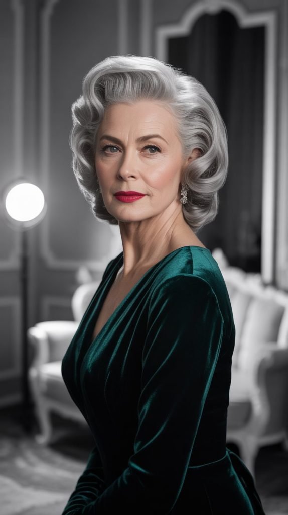 Vintage-Inspired Victory Rolls