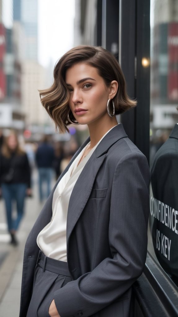 Modern Ear-Length Bob