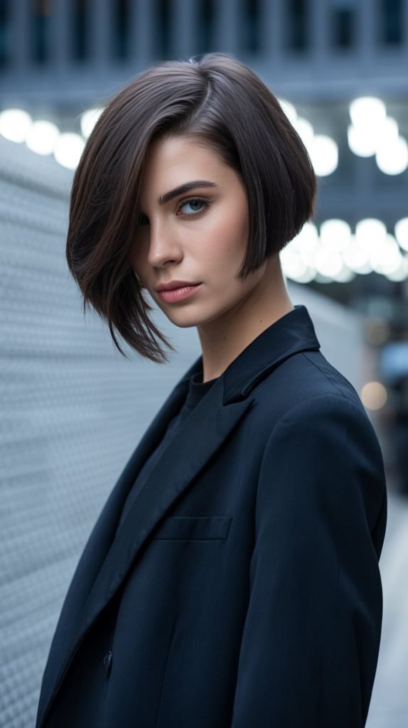 The Asymmetrical French Bob