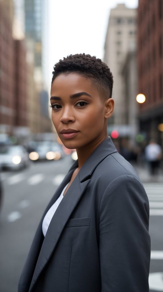 Textured Crop with Side Fringe