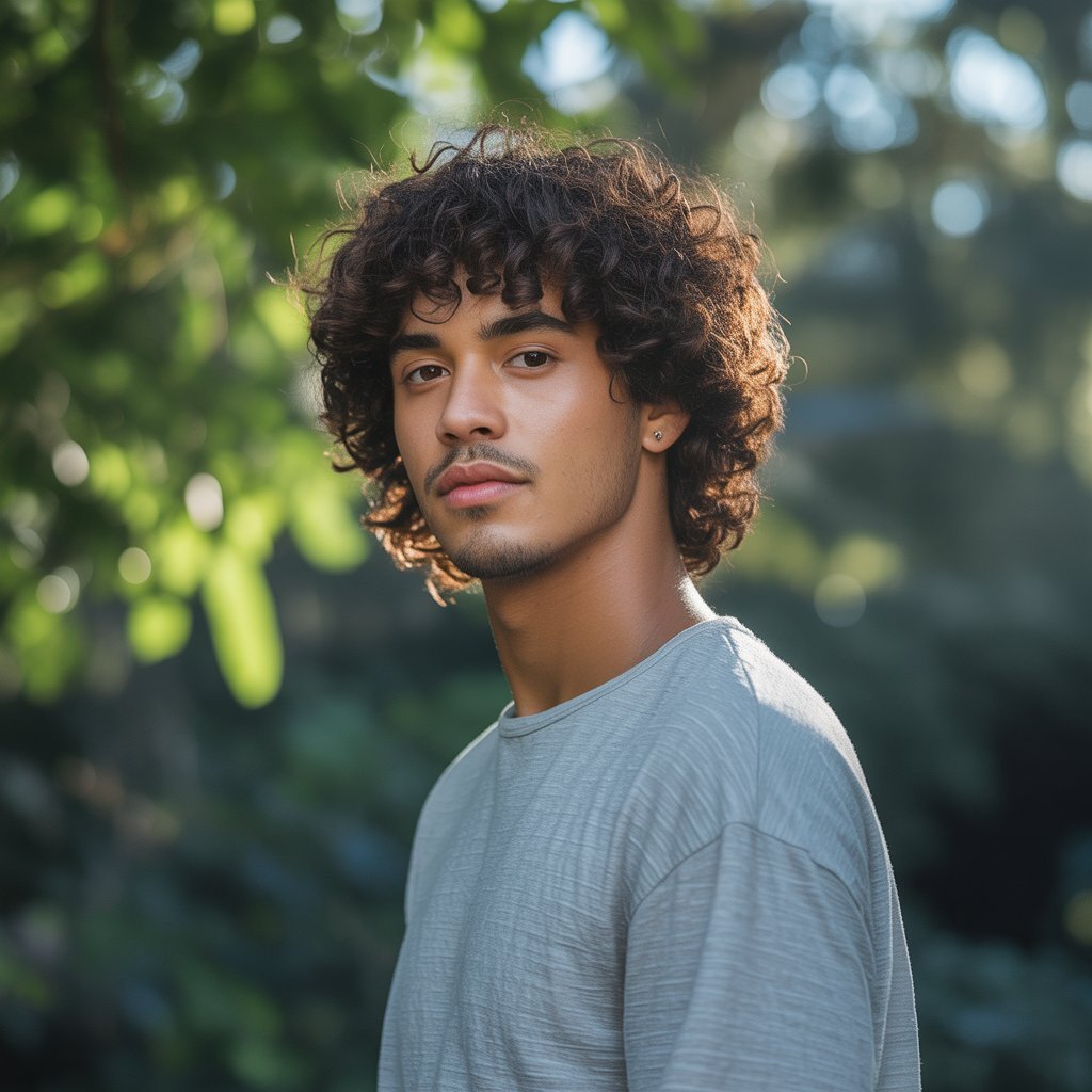 Wavy Jellyfish Cut for Curly Hair