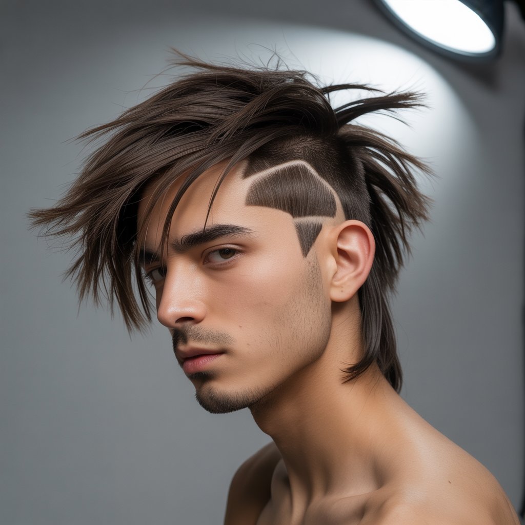 Asymmetrical Jellyfish Style