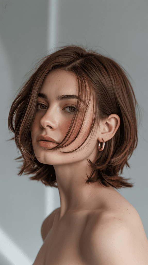 Modern Shag-Inspired Layered Bob