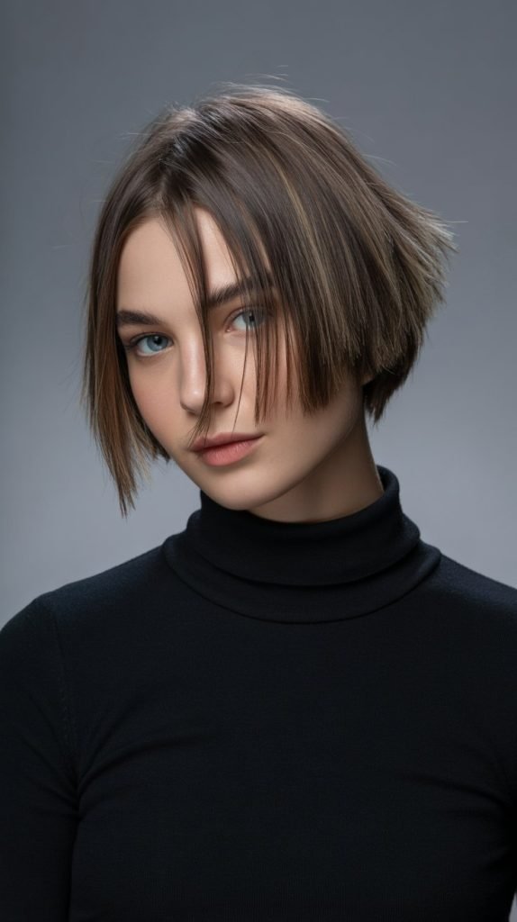  Inverted Shaggy French Bob