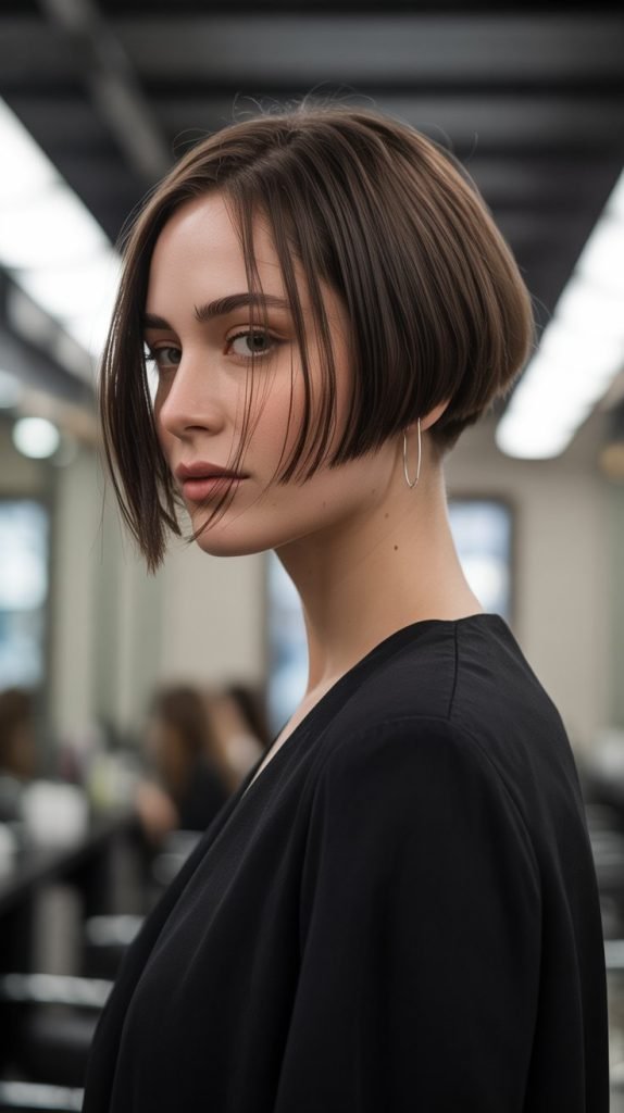 Inverted Bob (A-Line Bob)