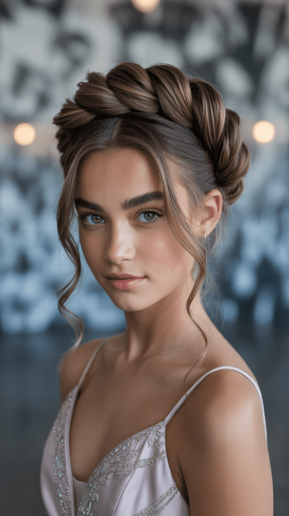 Half-Up Passion Twist Crown