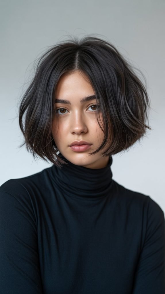 Blunt Bob with Internal Layers