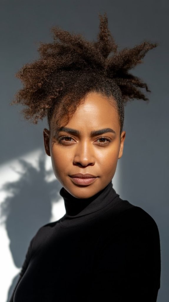 Faux Hawk with Curls