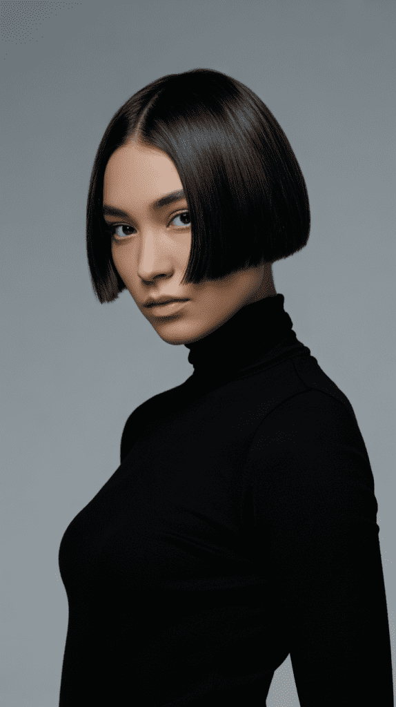 Blunt Cut Ear-Length Bob