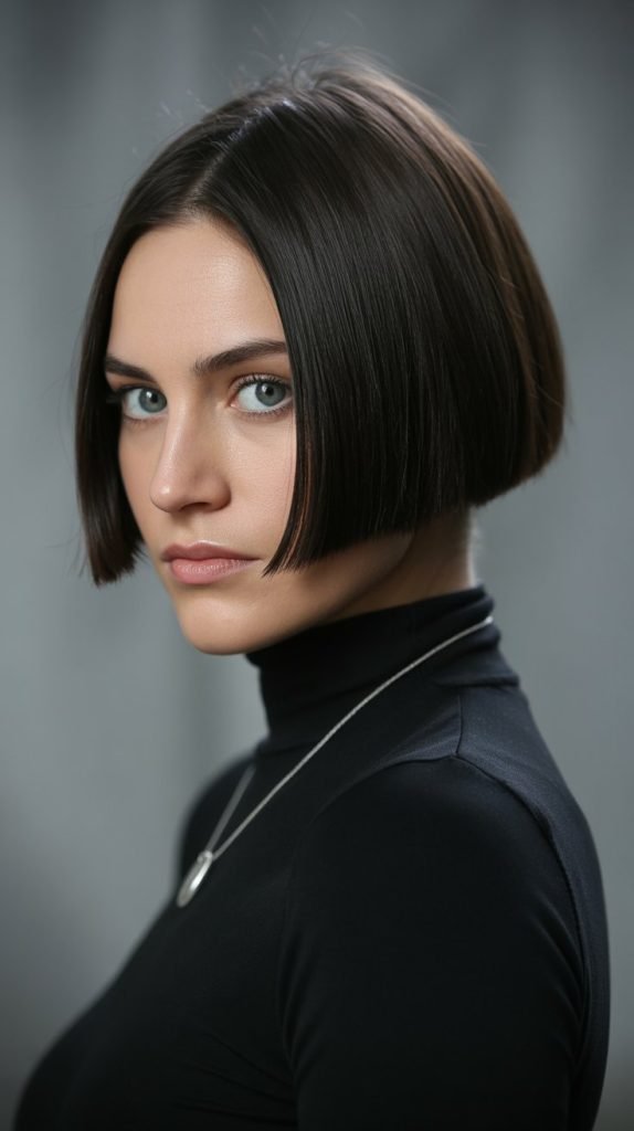 Blunt Cut Ear-Length Bob