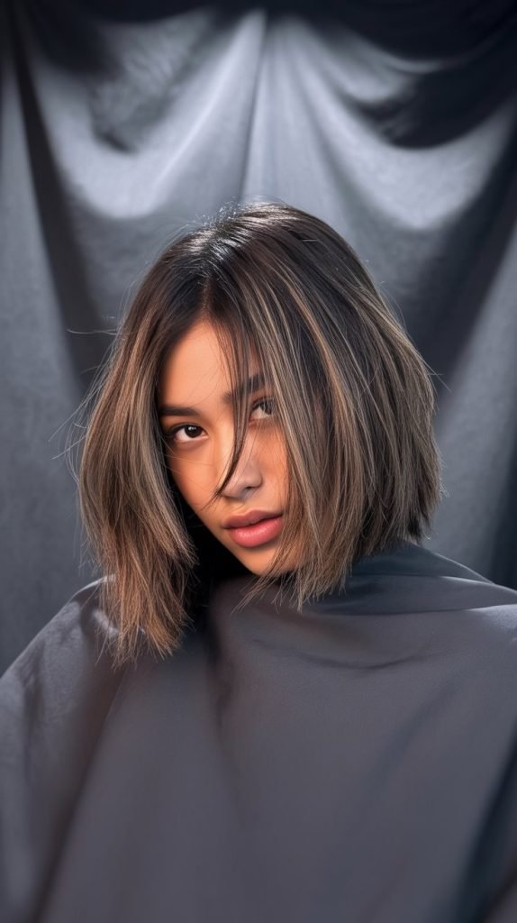 Choppy Feathered Bob