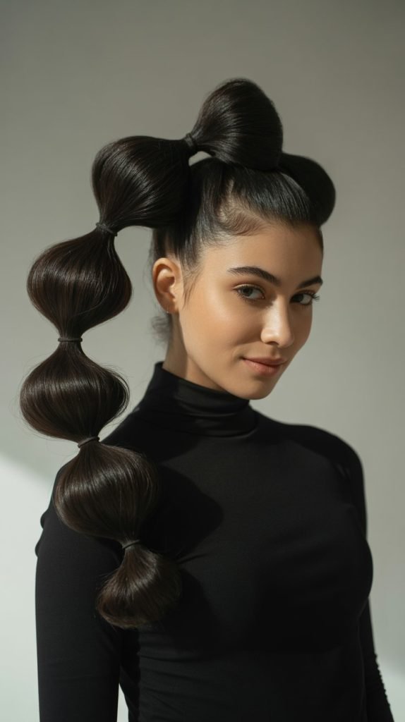  Bubble Ponytail