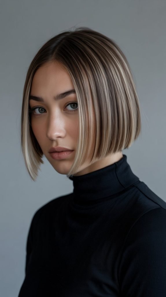 Sleek Graduated Bob