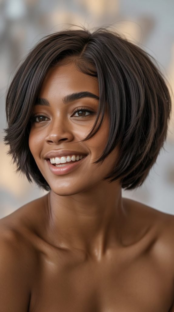 15. Layered Bob with Volume