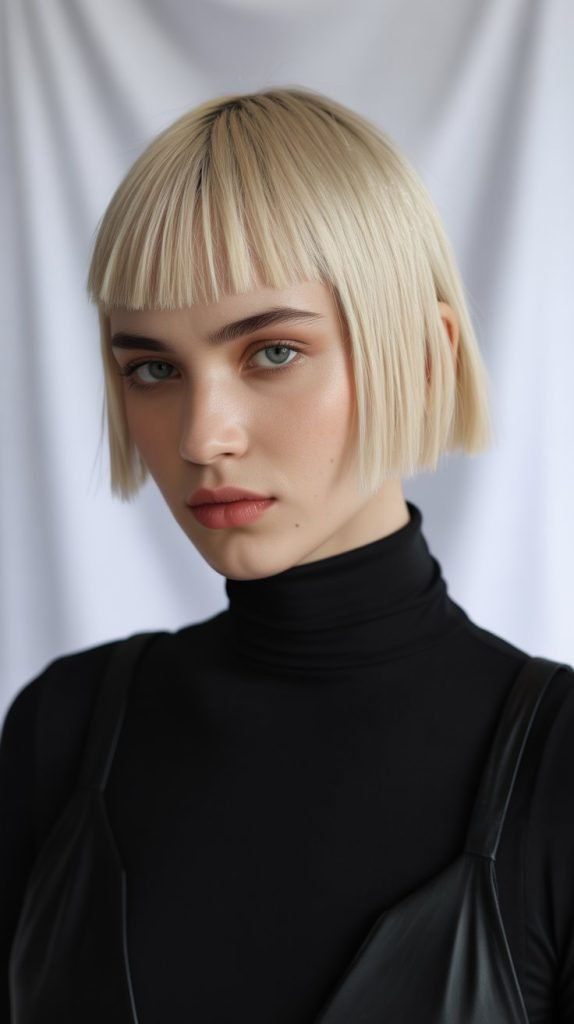 Geometric Bob with Precision Bangs