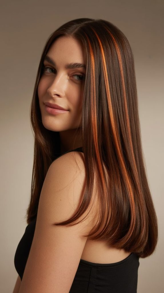 Classic Copper Ribbon Lowlights