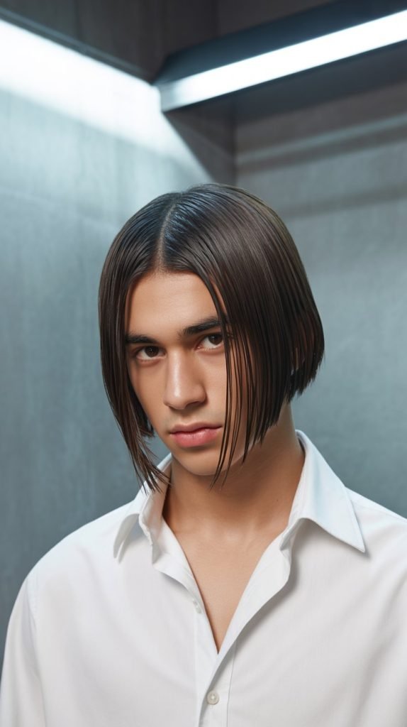 Sleek Straight Long Hair