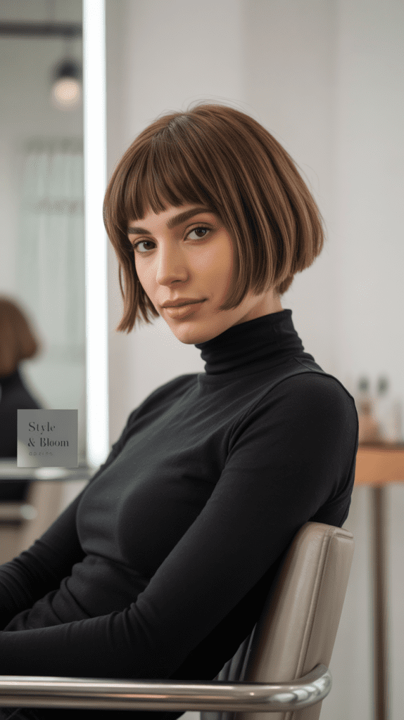 Personalized Shag Bob with Custom Bangs