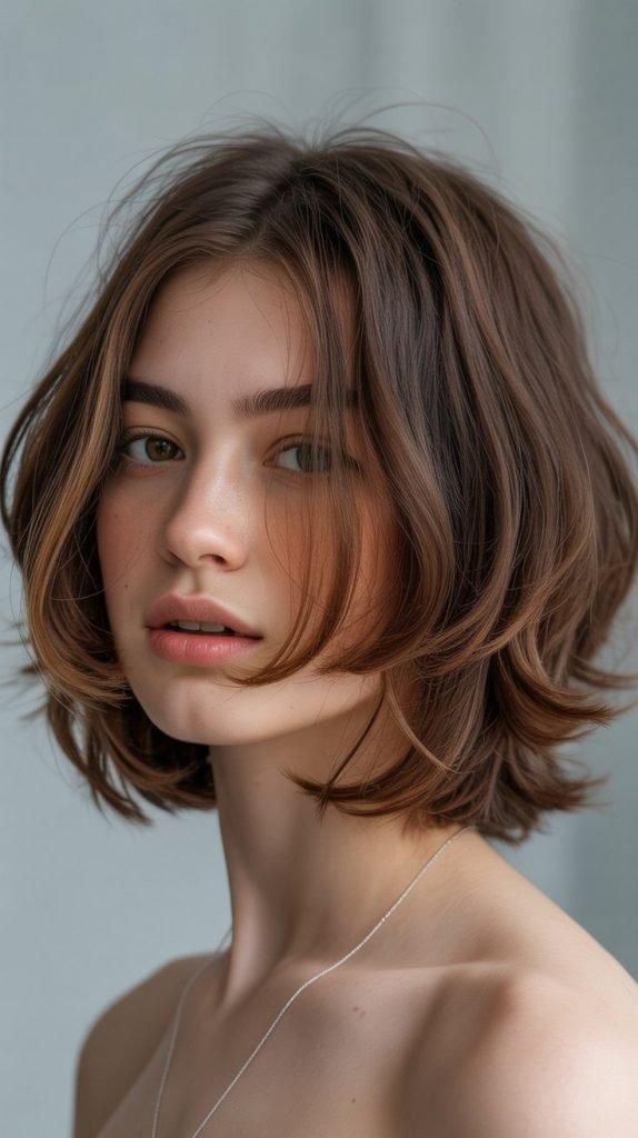 . Contemporary Bob with Mixed Layer Lengths
