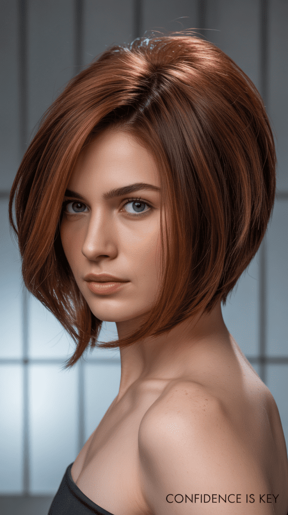 Voluminous Angled Bob