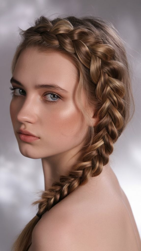 Fishtail Braid Bob