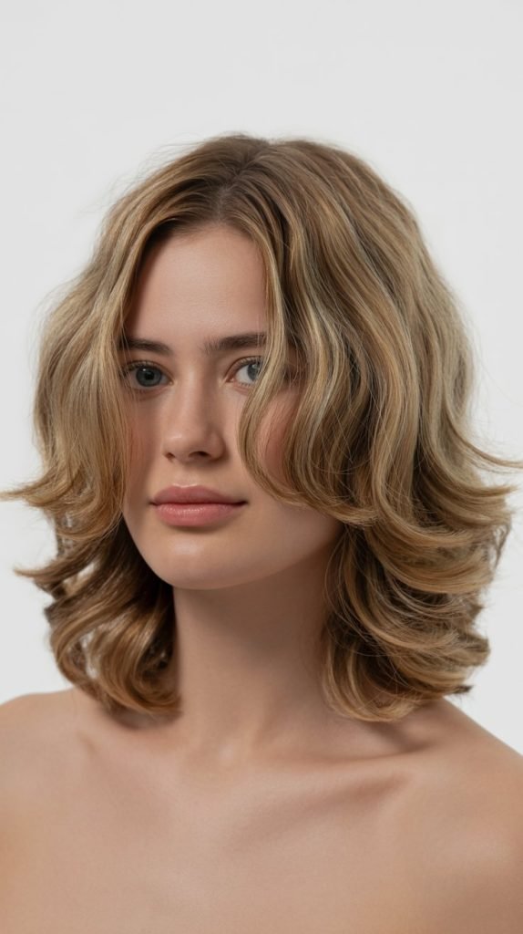 6. Shoulder-Length Jellyfish with Subtle Layers