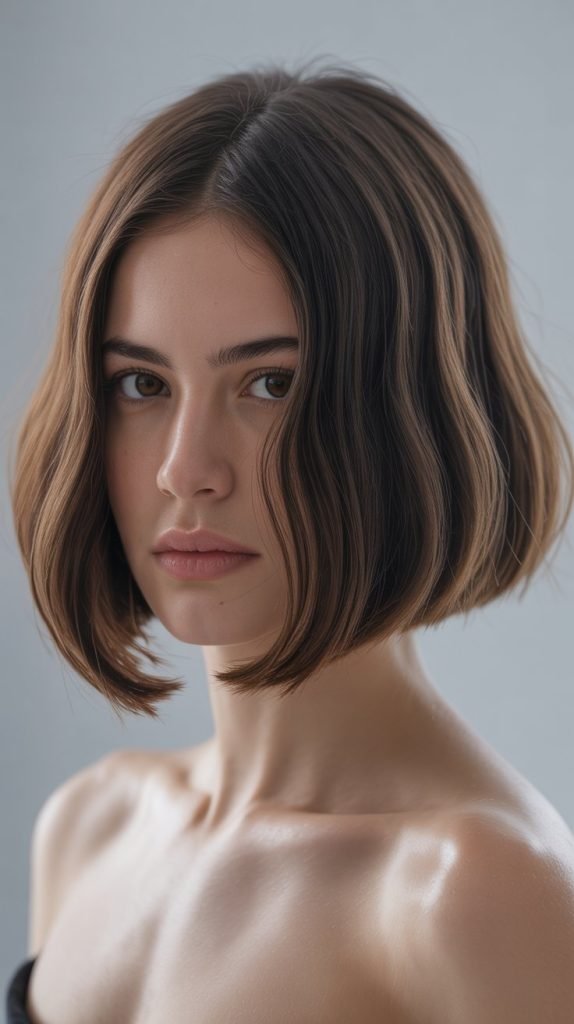 22. Blunt Bob with Perimeter Softening