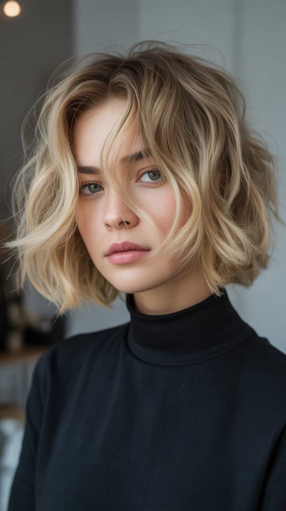 The Messy Bob