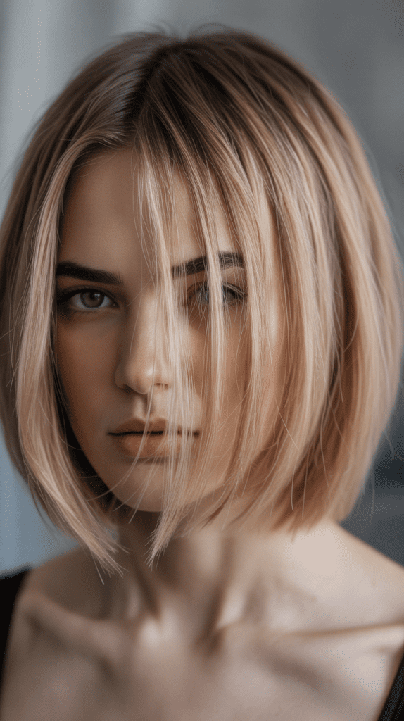 Layered Bob with Disconnected Sections