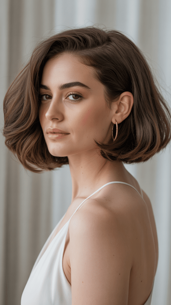 Voluminous Jaw-Length Bob