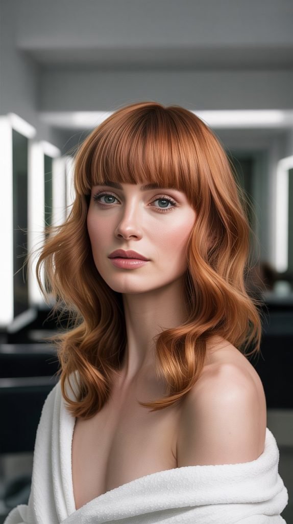 Textured Fringe with Loose Spirals