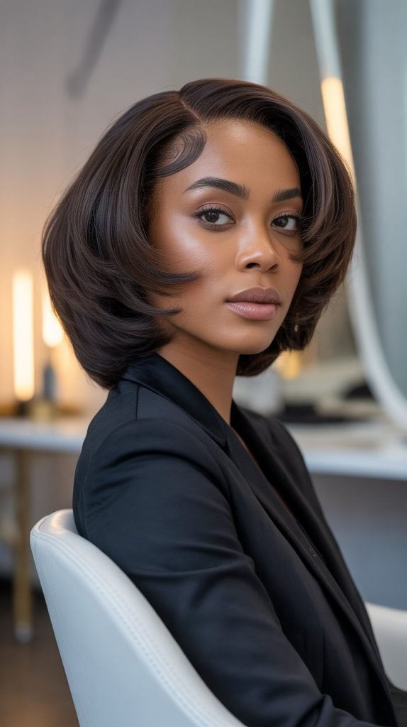 Graduated Feathered Bob