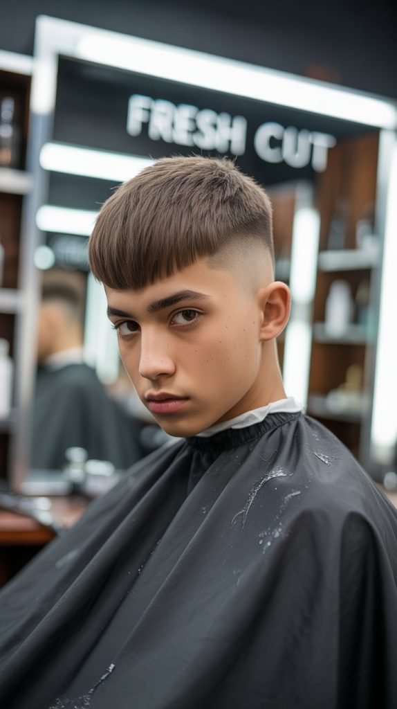 Disconnected Mullet Style