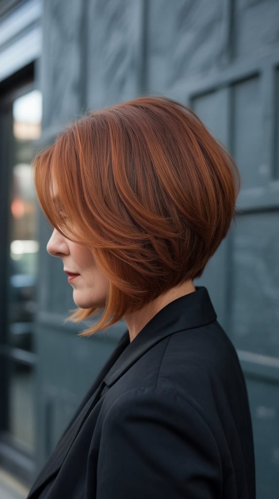 Multi-Tonal Bob with Dimensional Color