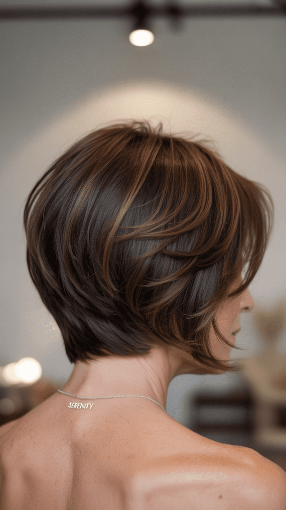 Textured Inverted Bob Lob